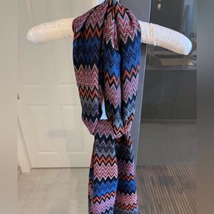 Missoni Unisex Scarf Wear as wrap, cover up. A Perfect Table Runner